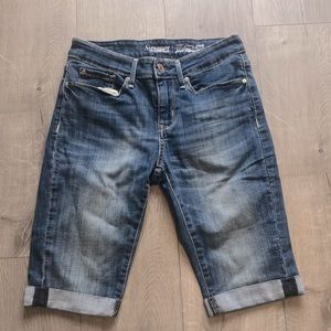 Signature Levi Strauss denim shorts